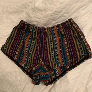 Tribal Print shorts